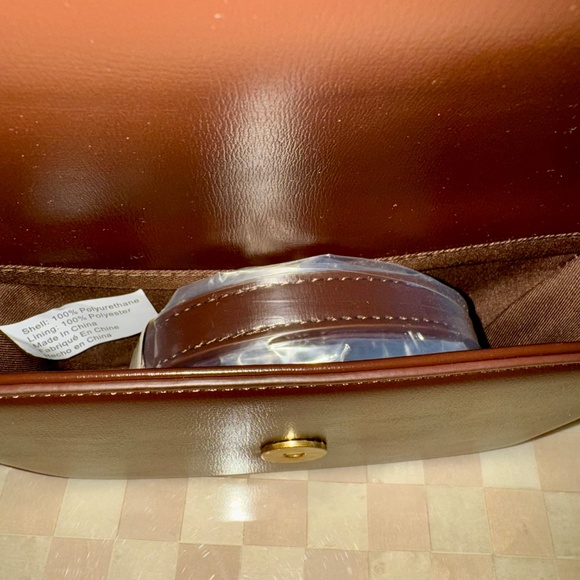 🆕 Anthropologie Delilah Horsebit Structured Mini Bag - Picture 5 of 6